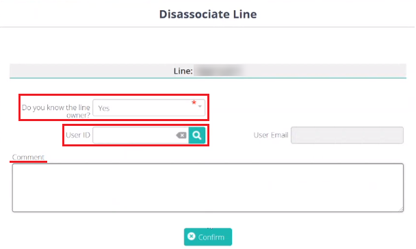 Line Validation User Line Validation